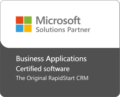 The Original RapidStart CRM certified